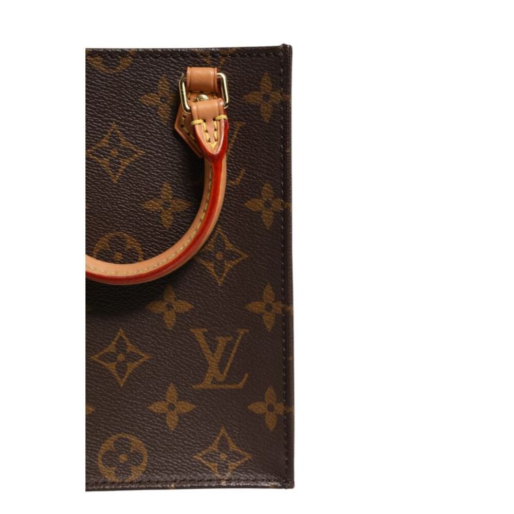 Louis Vuitton Monogram Canvas Petit Sac Plat Women's Bag - Picture 2 of 6